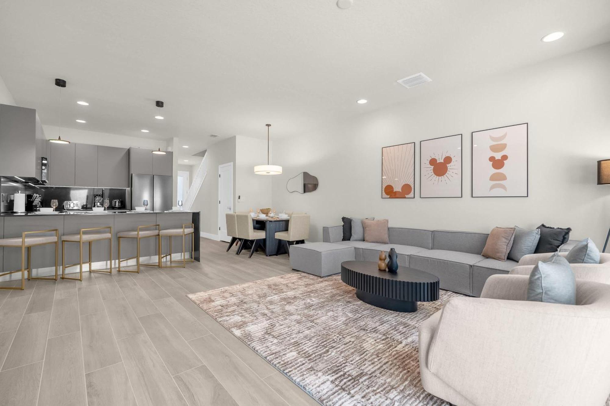 Upstay - Modern Family Townhouse W Private Pool Орландо Экстерьер фото
