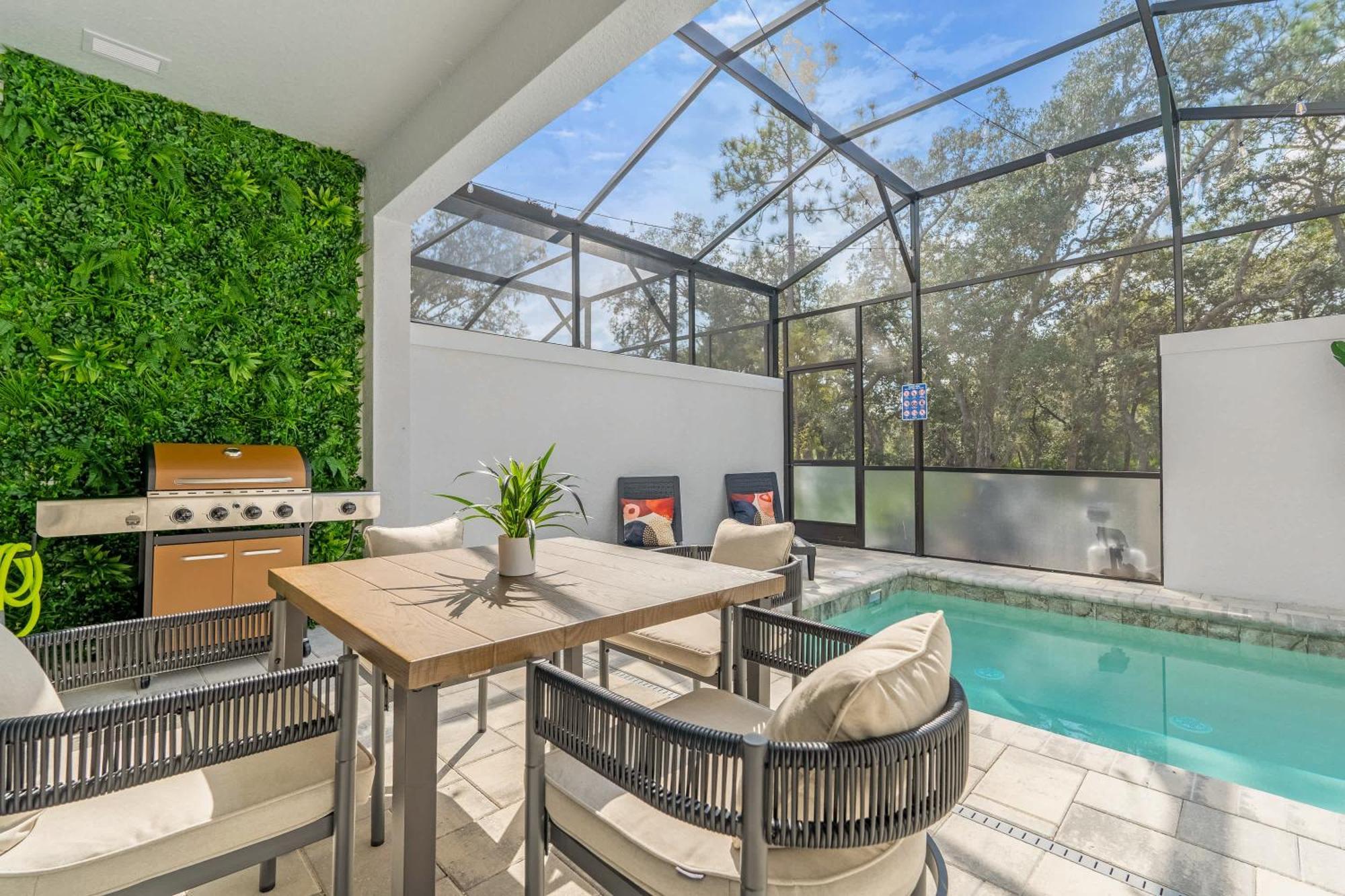 Upstay - Modern Family Townhouse W Private Pool Орландо Экстерьер фото