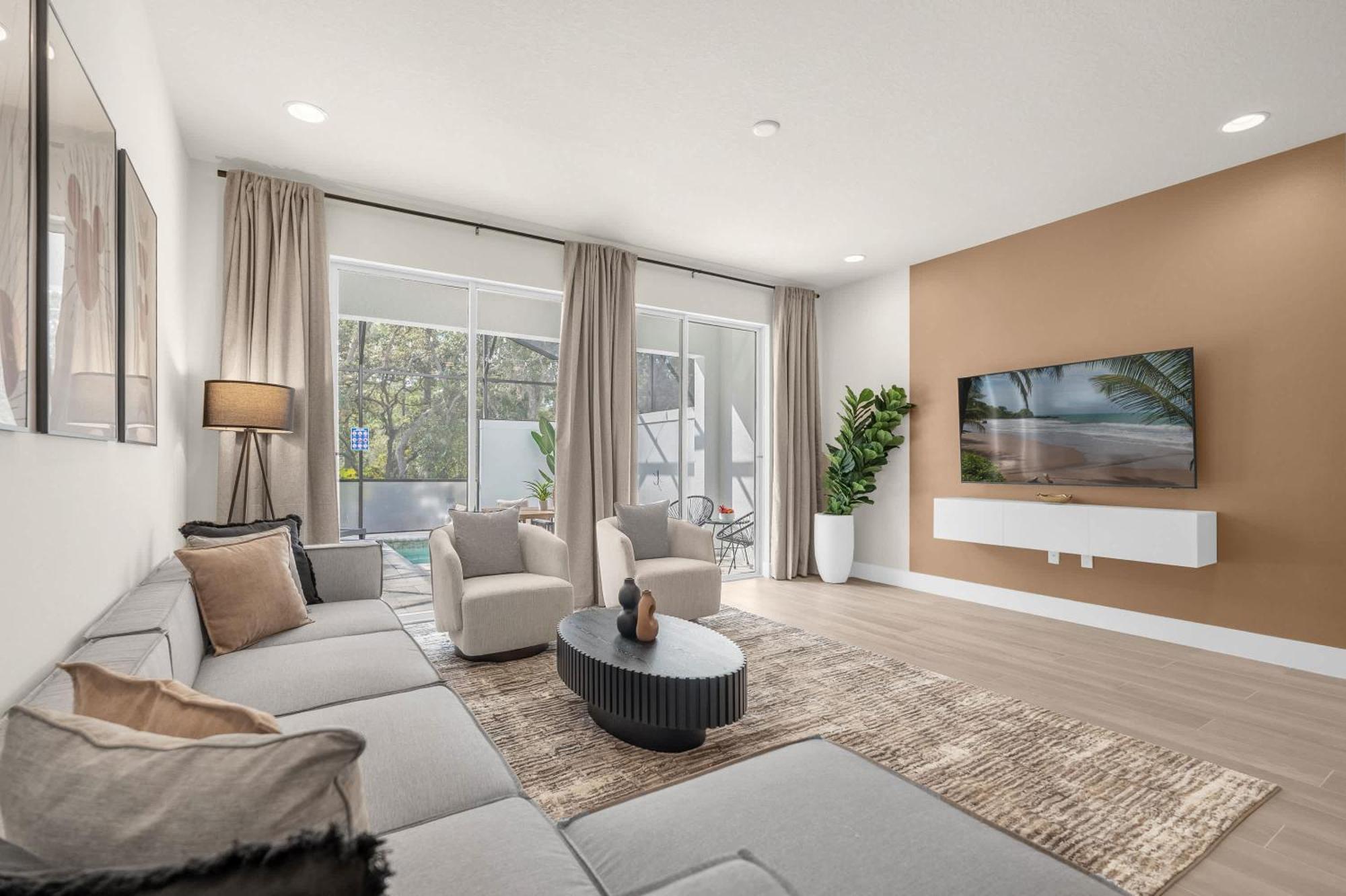 Upstay - Modern Family Townhouse W Private Pool Орландо Экстерьер фото