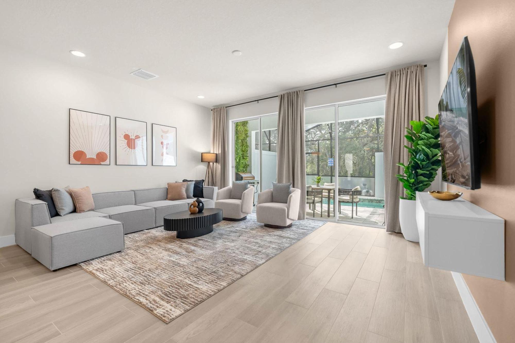 Upstay - Modern Family Townhouse W Private Pool Орландо Экстерьер фото